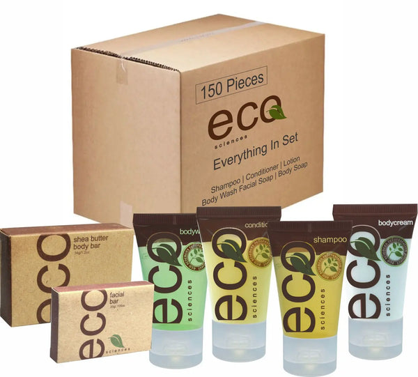 Vacation Rental Supplies ECO 25 of Each FREE SHIPPING Custom Amenities Inc