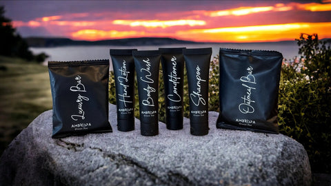 Hotel Toiletries Canada AMBR - Branded Amenities by Custom Amenities Inc.