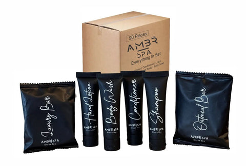 VACATION RENTAL AMENITY BUNDLES AMBR - Branded Amenities by Custom Amenities Inc.