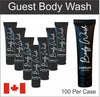 Hotel Sized Body Wash AMBR 50 pack - Branded Amenities by Custom Amenities Inc.