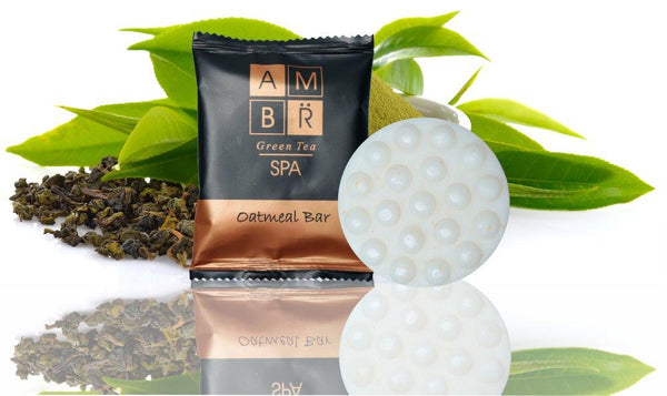 AMBR Spa Oatmeal Hotel Soap 35g (100 per case) Only .39 each - Hotel Supplies Canada