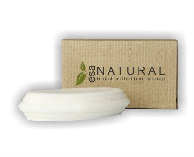 ESA Natural Guest Soap 34g (100 per case) Only .39 each - Hotel Supplies Canada